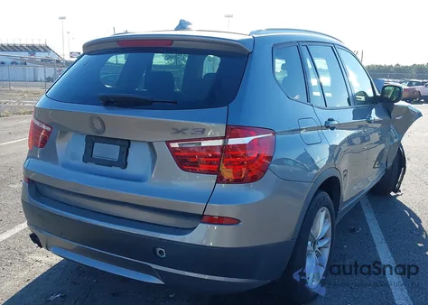 2014 BMW X3 xDrive28I из США, поврежденный, VIN 5UXWX9C55E0D28122